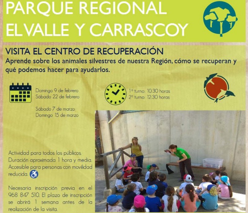 <span style='color:#780948'>ARCHIVED</span> - 7th and 15th March; Free family visits to the El Valle wildlife recovery centre in Murcia