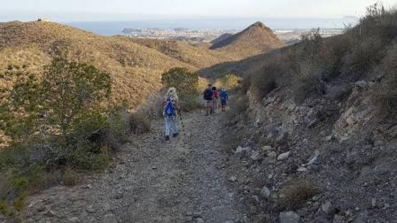 <span style='color:#780948'>ARCHIVED</span> - Saturday 22nd February Free guided senderismo route Mazarrón, Senderismo Los Lorentes