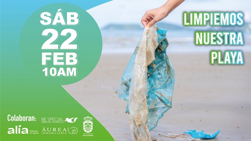 <span style='color:#780948'>ARCHIVED</span> - Saturday 22nd February Volunteer beach clean-up in Los Alcázares