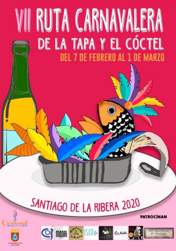 <span style='color:#780948'>ARCHIVED</span> - Pre-carnival tapas route 2020 in Santiago de la Ribera until 1st March
