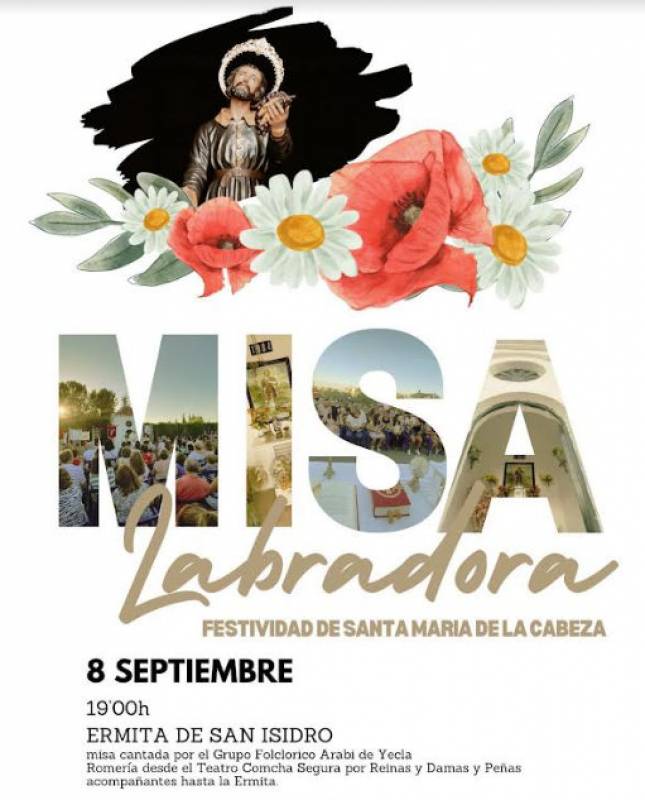 September 8 Romeria de Santa María de la Cabeza in Yecla