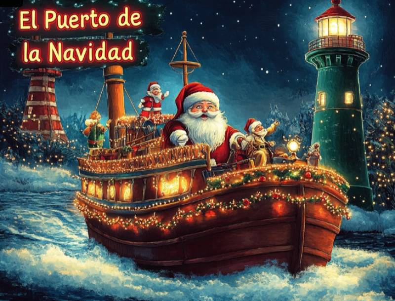 Until January 5 Magical Christmas boat in Puerto de Mazarron