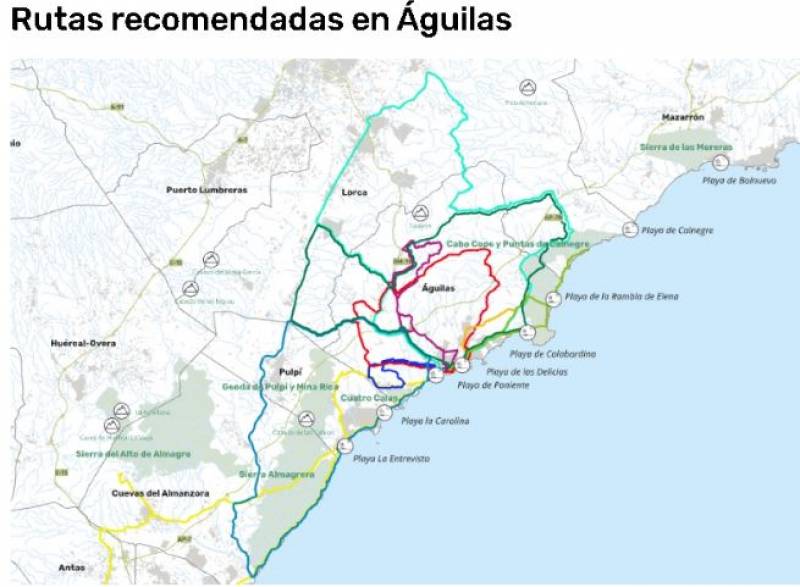 Águilas launches a cycling-friendly website for adventure-seekers