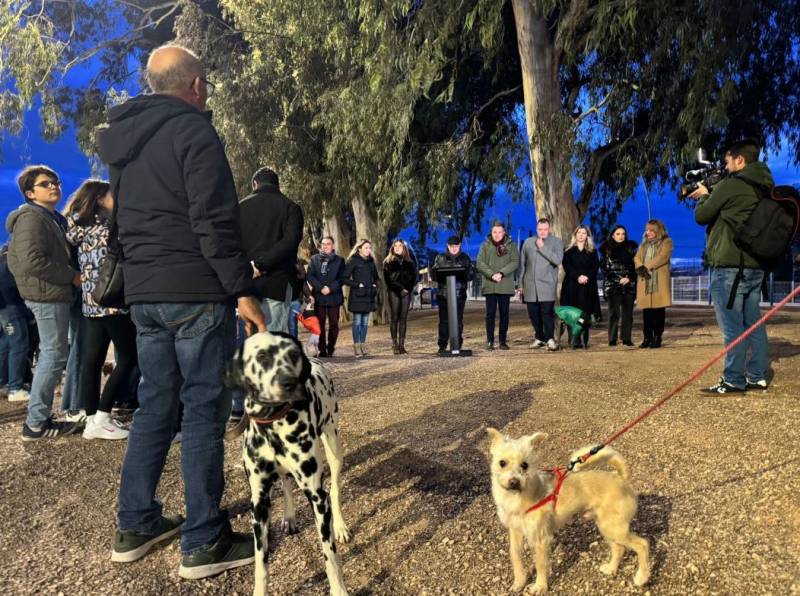 Lorca opens its first dog park in the city centre