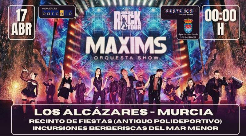 April 17 to 19 Free open-air concerts in Los Alcázares