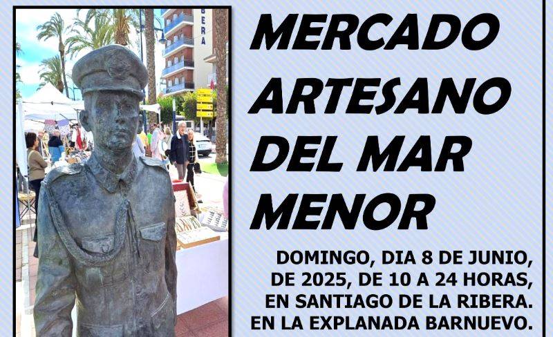 June 8 Mar Menor Craft Market, San Javier