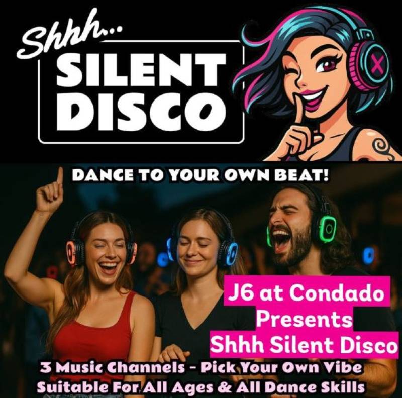 June 20 Shhh… Silent Disco from J6@Condado