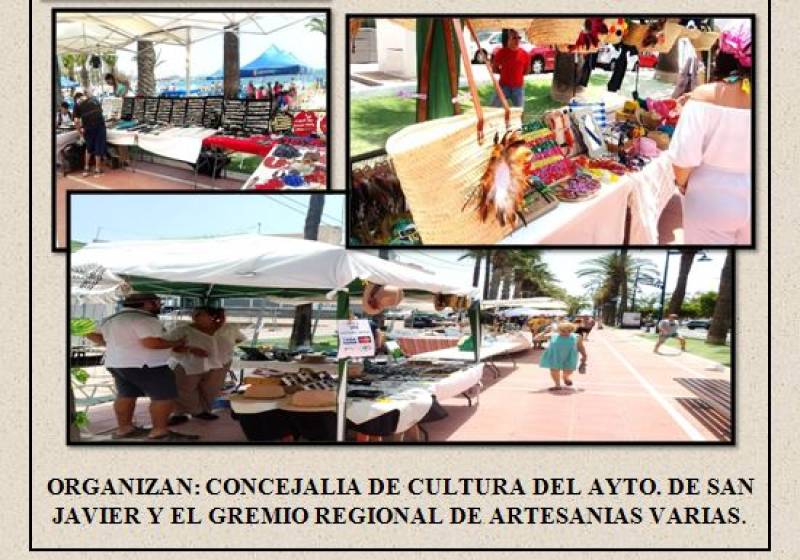 Sunday June 29 Mar Menor Craft Market in San Javier