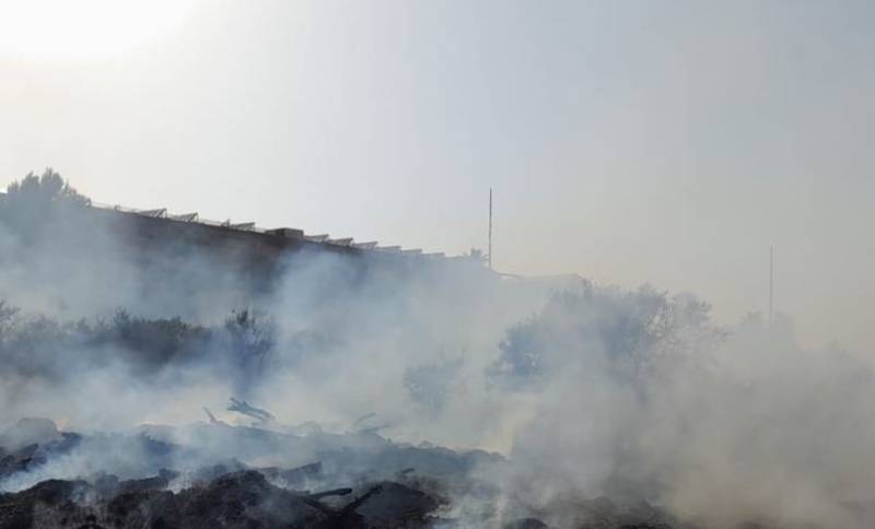 Second garden waste fire in Camposol in a week highlights ongoing refuse crisis