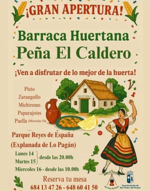 July 14 to 16 The main events of the Fiestas de la Virgen del Carmen in San Pedro del Pinatar and Lo Pagán