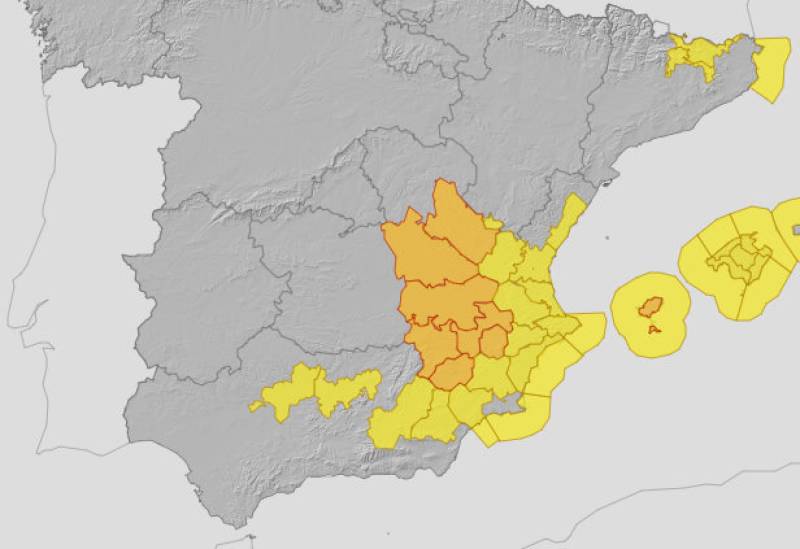 Yecla prepares for possible heavy storms on Thursday afternoon