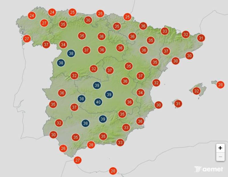 Hot and getting hotter: Spain weather forecast August 7-10