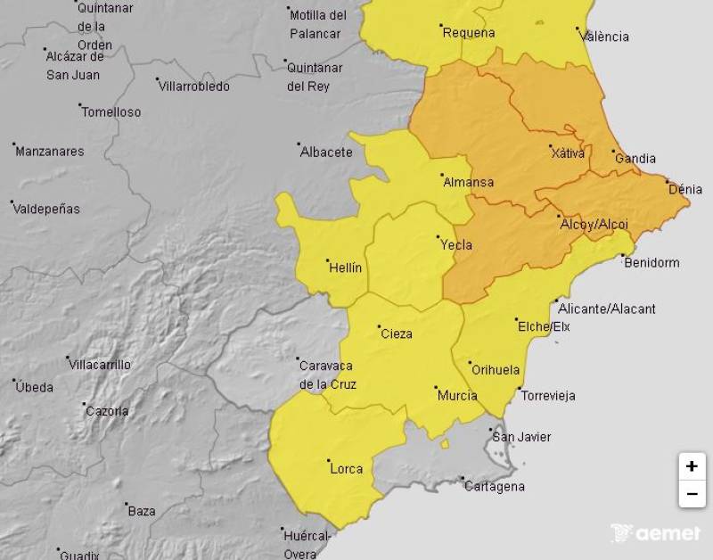 From storm alerts to blazing sunshine: Murcia weather forecast September 8-11
