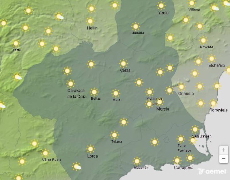 From storm alerts to blazing sunshine: Murcia weather forecast September 8-11
