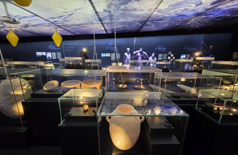 Until May 24 San Javier Phoenician shipwreck exhibition at the ARQVA museum in Cartagena