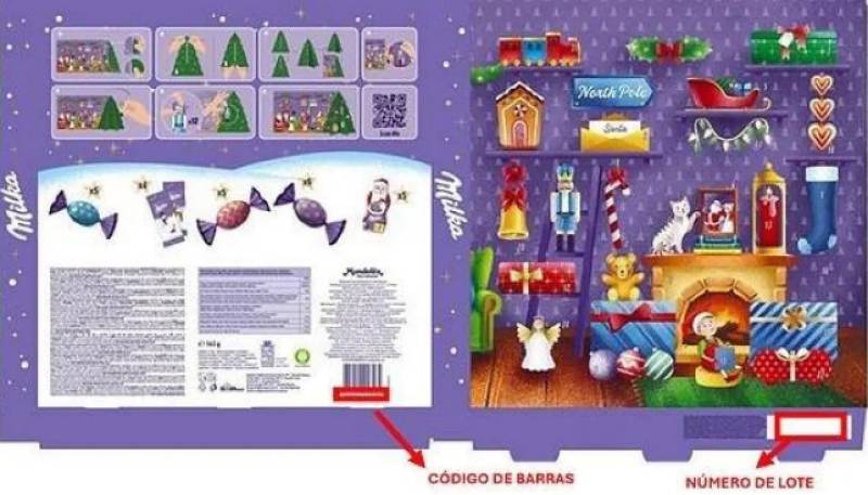 Milka advent calendars pulled from Spanish supermarket shelves over allergy concerns