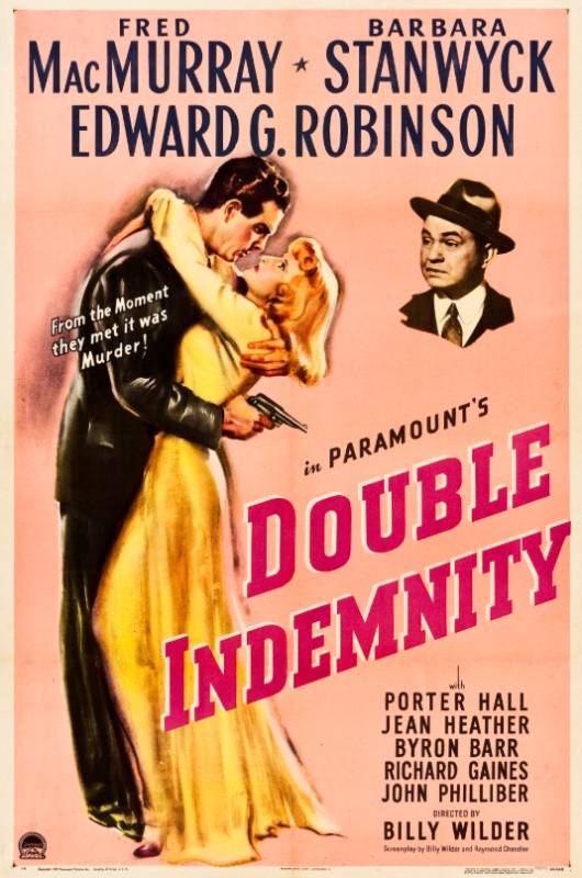 January 23 Screening of Double Indemnity in original version at the Town Hall of Los Alcázares