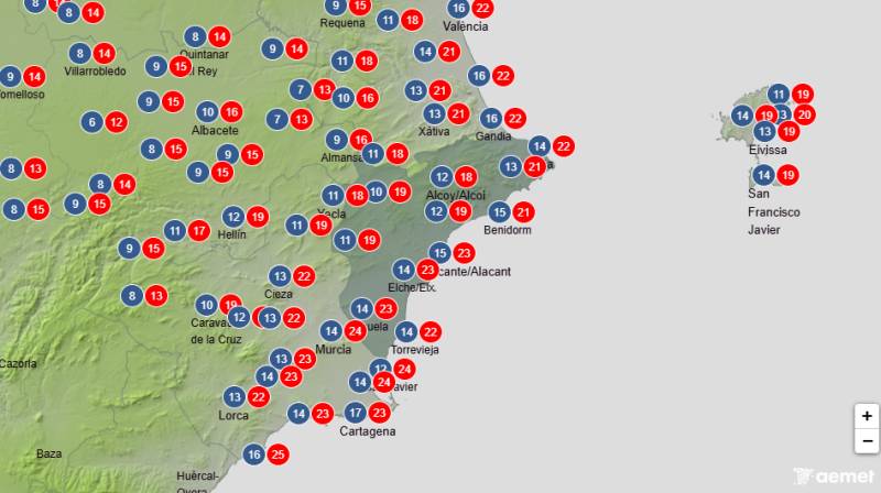 Brighter weather ahead but strong winds remain a concern: Alicante weather forecast February 9-12