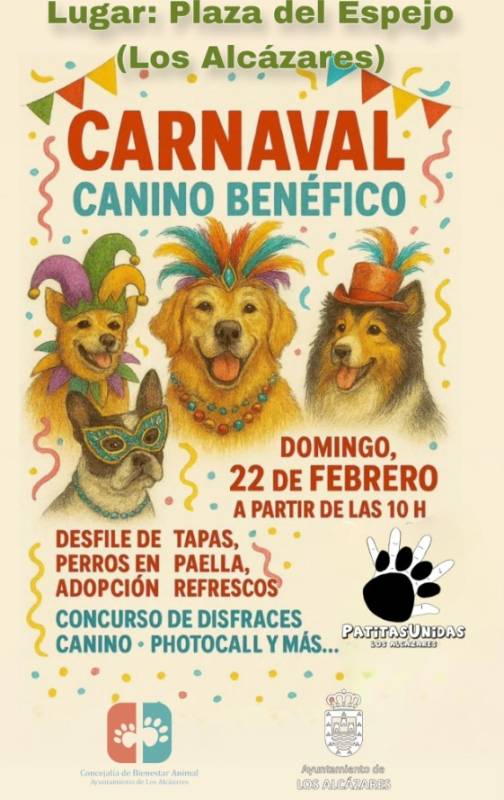 February 16 to 22 Carnival celebrations in Los Alcázares