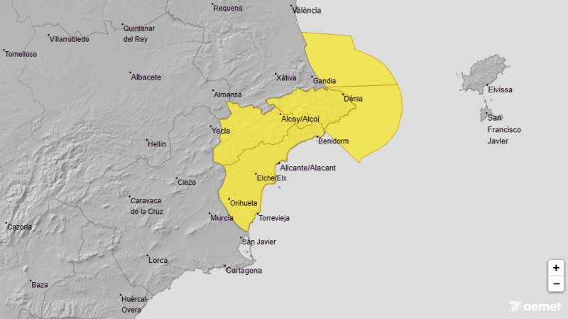 Sunnier days are coming but the wind persists: Alicante weather forecast for February 16-19