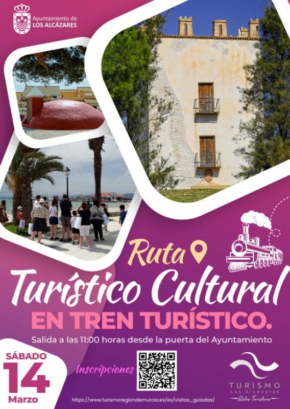 March 14 Free guided tour on the tourist train of Los Alcazares