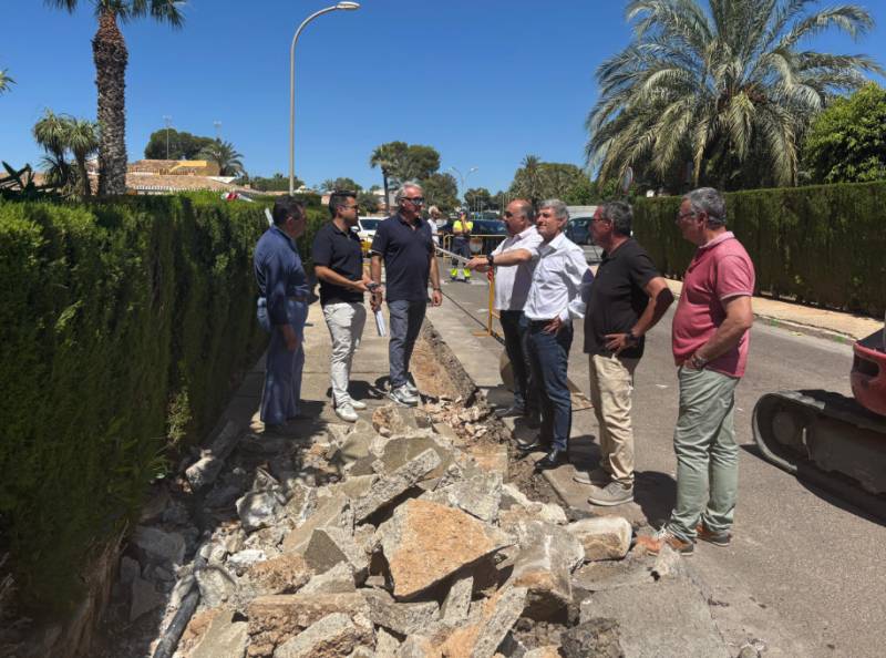 Major €1.2 million road project finally gets underway in Orihuela Costa