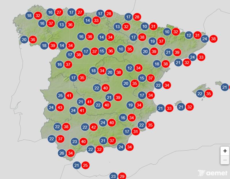 The Iberian oven is firing up this weekend: Spain weather forecast July 2-5