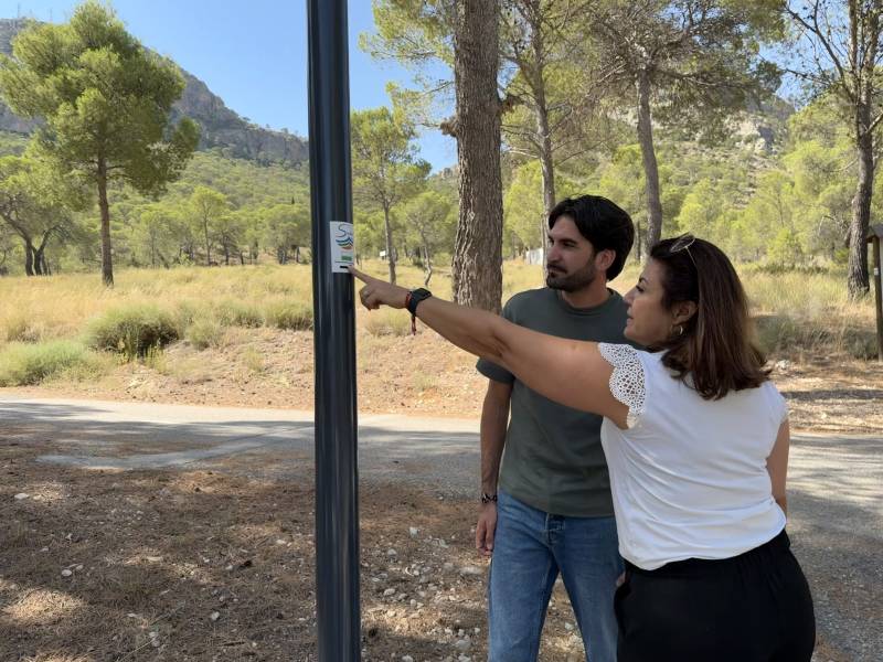 New Blue Trail named in the Jumilla mountains of Santa Ana