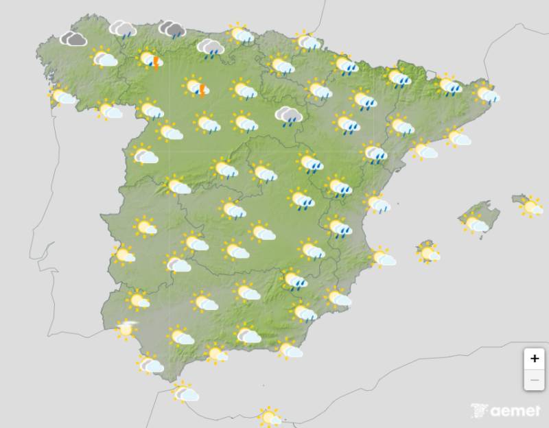 Storms sweep across Spain: Weather forecast August 13-16