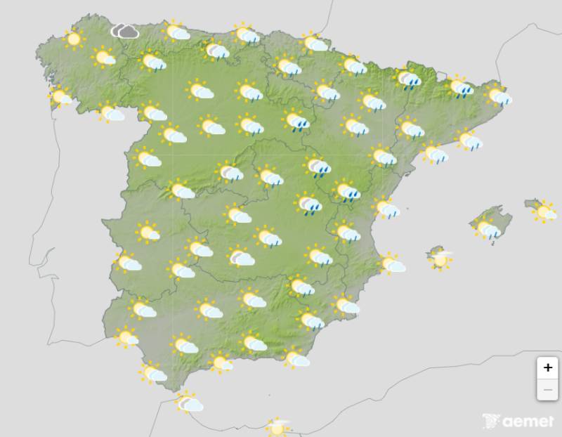 Storms sweep across Spain: Weather forecast August 13-16