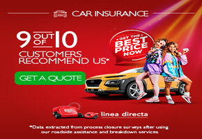 Linea Directa CAR TOP OF PAGE TOWN A-L Sponsor